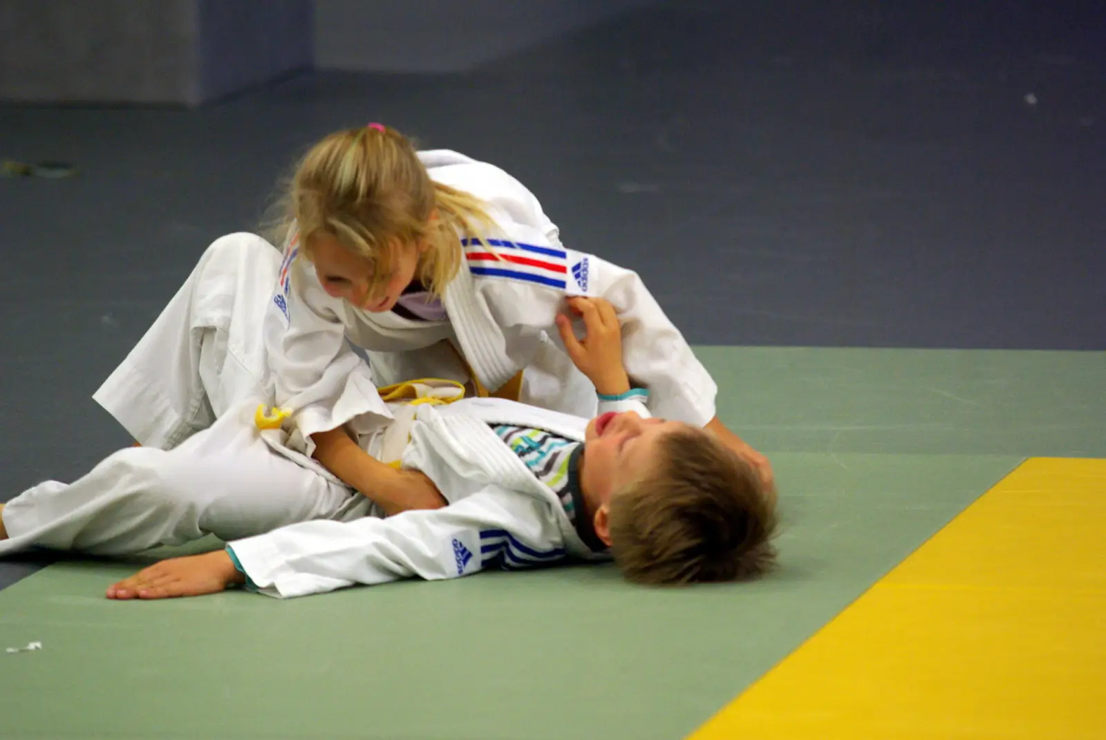 Cours de Baby Judo à l’AJSS à Amiens
